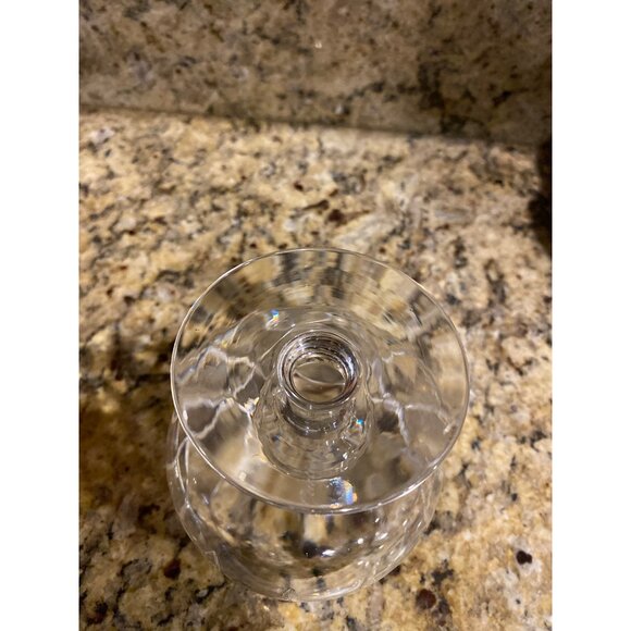 Vintage Signed Cartier Cut Crystal Cordial Glass/Mini Brandy Snifter 4.5" - Picture 6 of 7